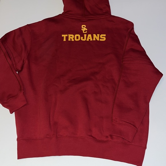 USC Trojans Nike hoodie m womens back and front print NWT $70 - Picture 10 of 10